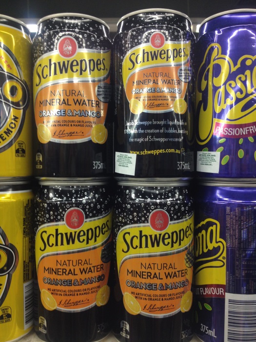 Подборка забавных азиатских продуктов: Швепс со вкусом апельсина и манго