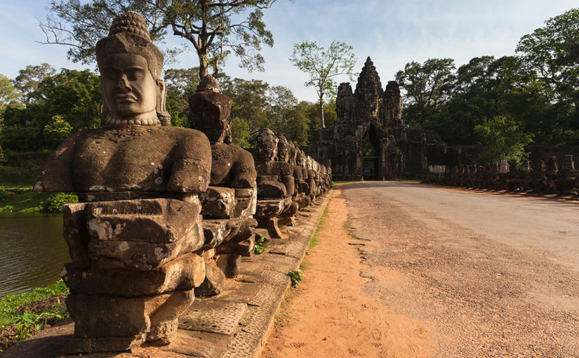 Путешествие по Камбодже. Руины Ангкора в сезон дождей.