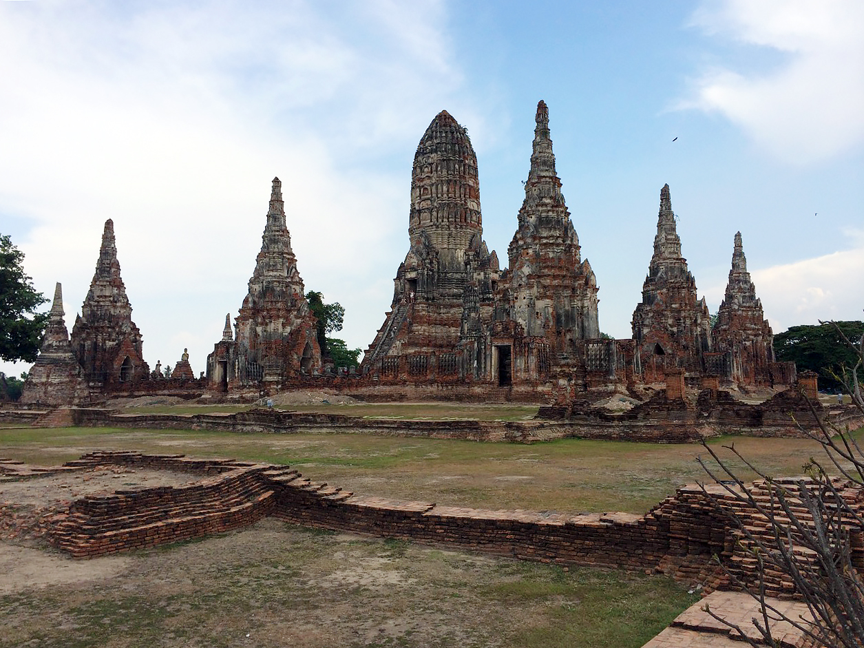 Путешествие по Таиланду, Аюттхая: Ват Чайваттханарам Путешествие по Таиланду, Аюттхая: Ват Чайваттханарам