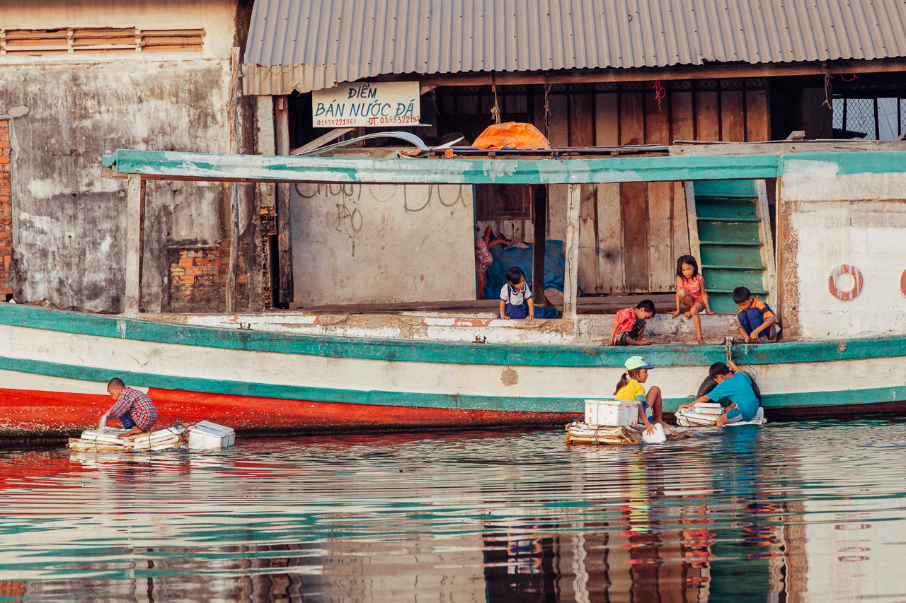 Путешествие по Вьетнаму, Фукуок: Рыбацкий порт Путешествие по Вьетнаму, Фукуок: Рыбацкий порт