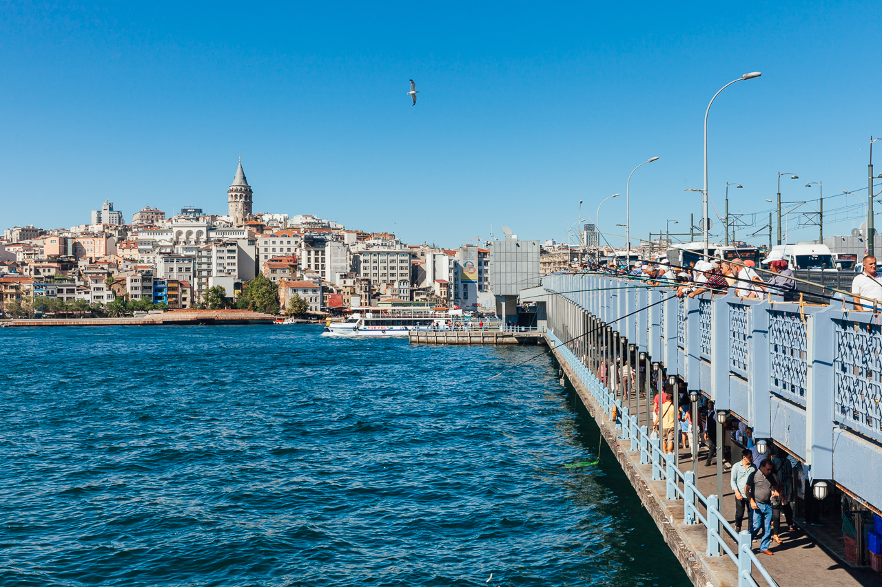 Стоповер в Стамбуле. День 2: Галатский мост Стоповер в Стамбуле. День 2: Галатский мост