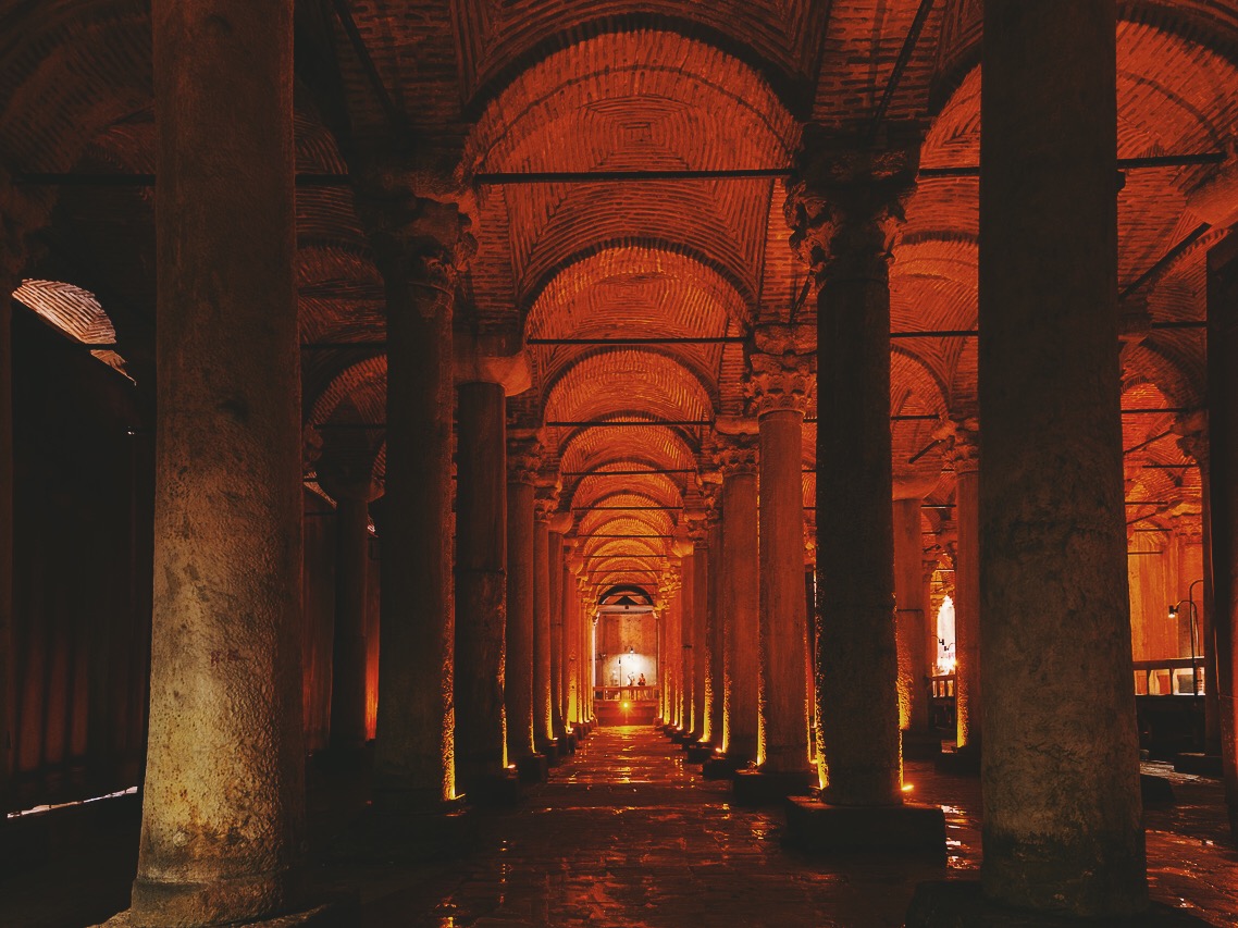 Стоповер в Стамбуле. День 3: Цистерна Базилика